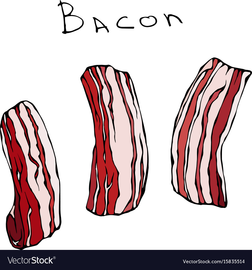 Raw Sliced Bacon Collection