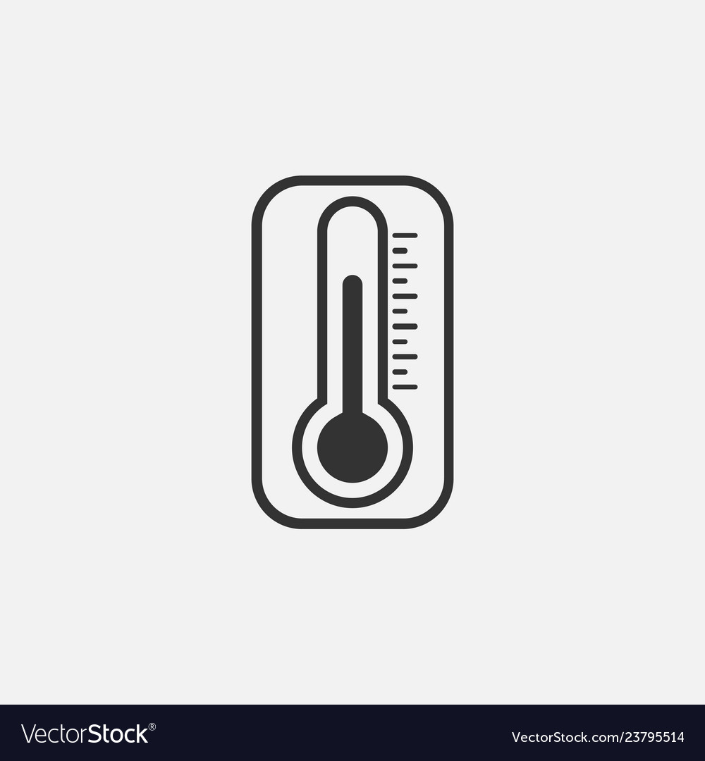 Thermometer icon Royalty Free Vector Image - VectorStock