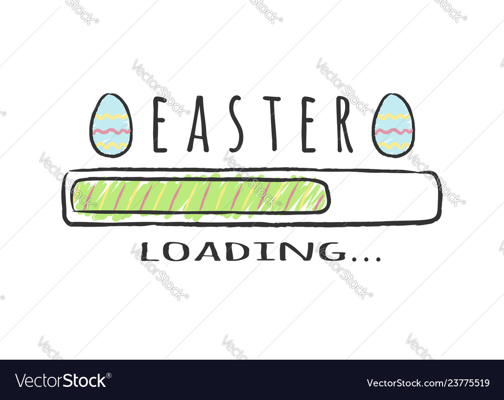 Easter Loading Progress Bar