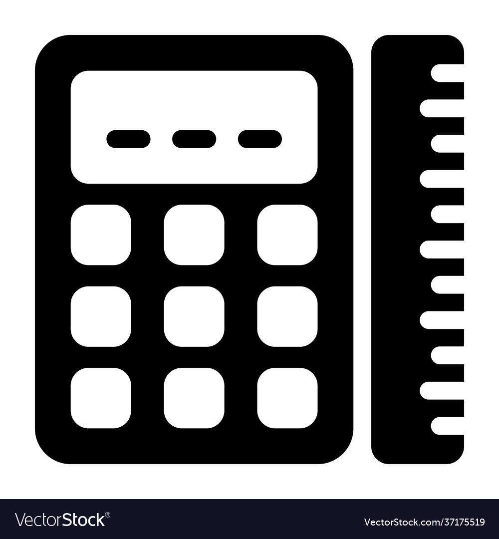 Mathematical tools Royalty Free Vector Image - VectorStock
