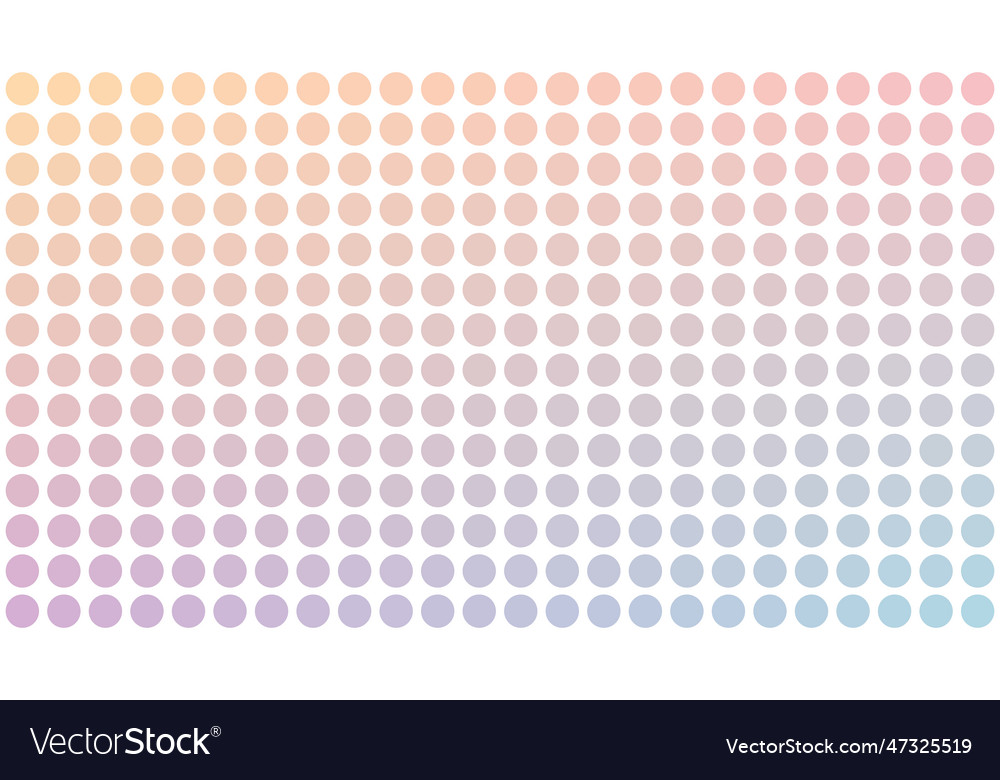 Polka dot gradient abstract background