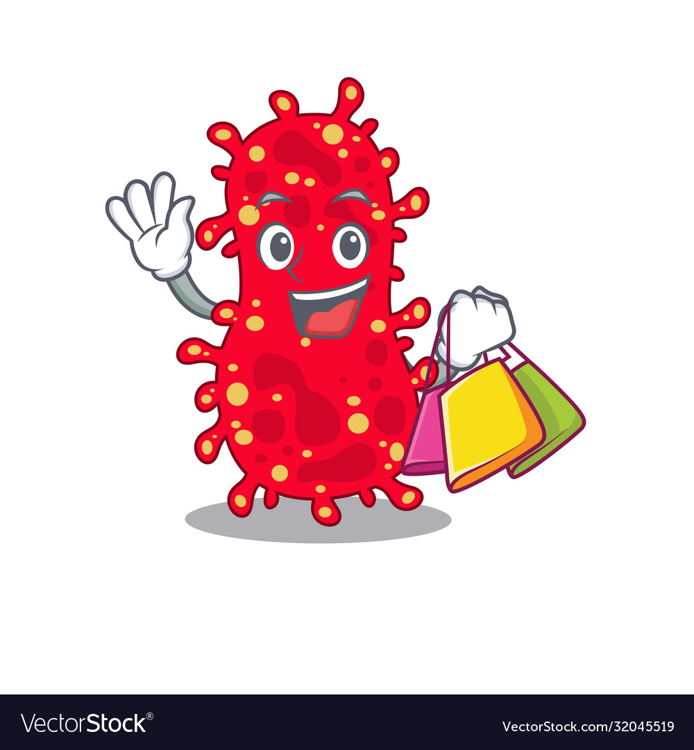 Rich and famous moraxella cartoon character