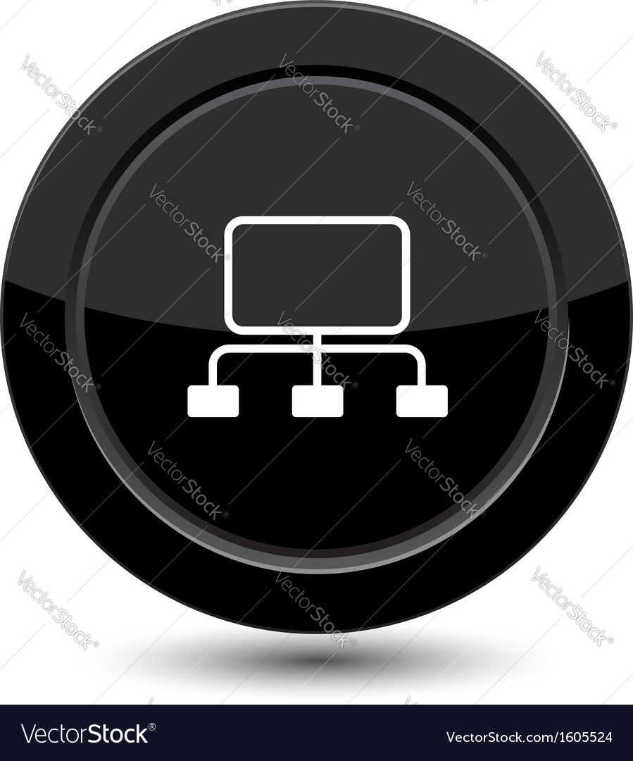 Button with network