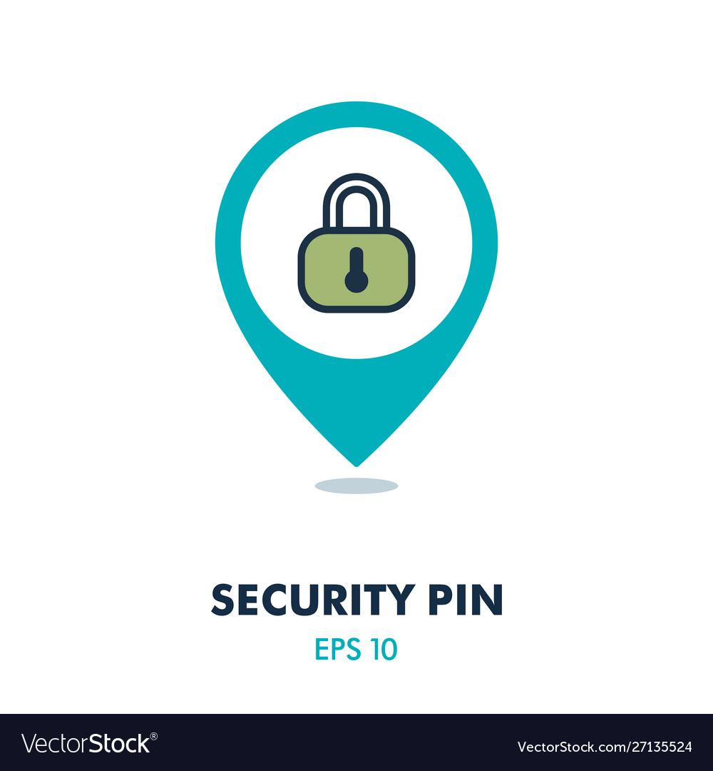 Lock icon concept password blocking security