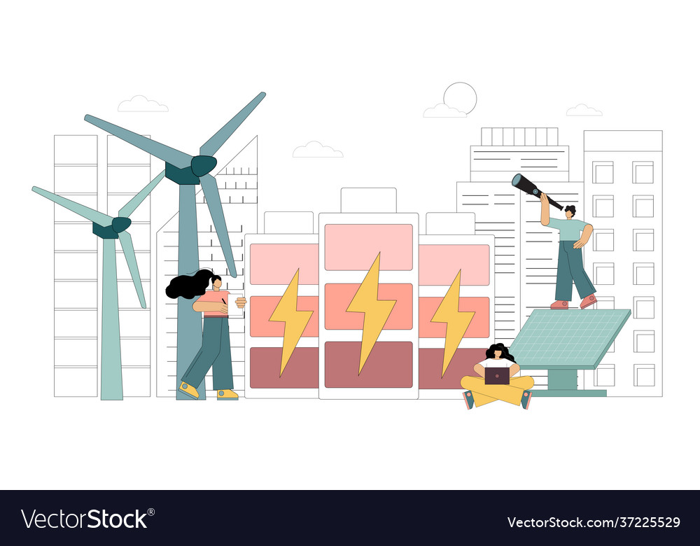 Backup energy storage system large