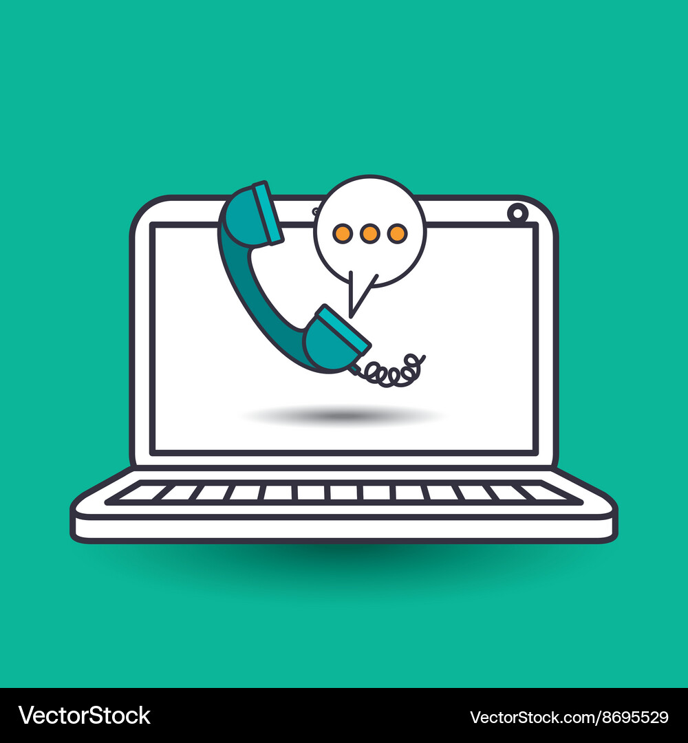 Flat line icon design Royalty Free Vector Image