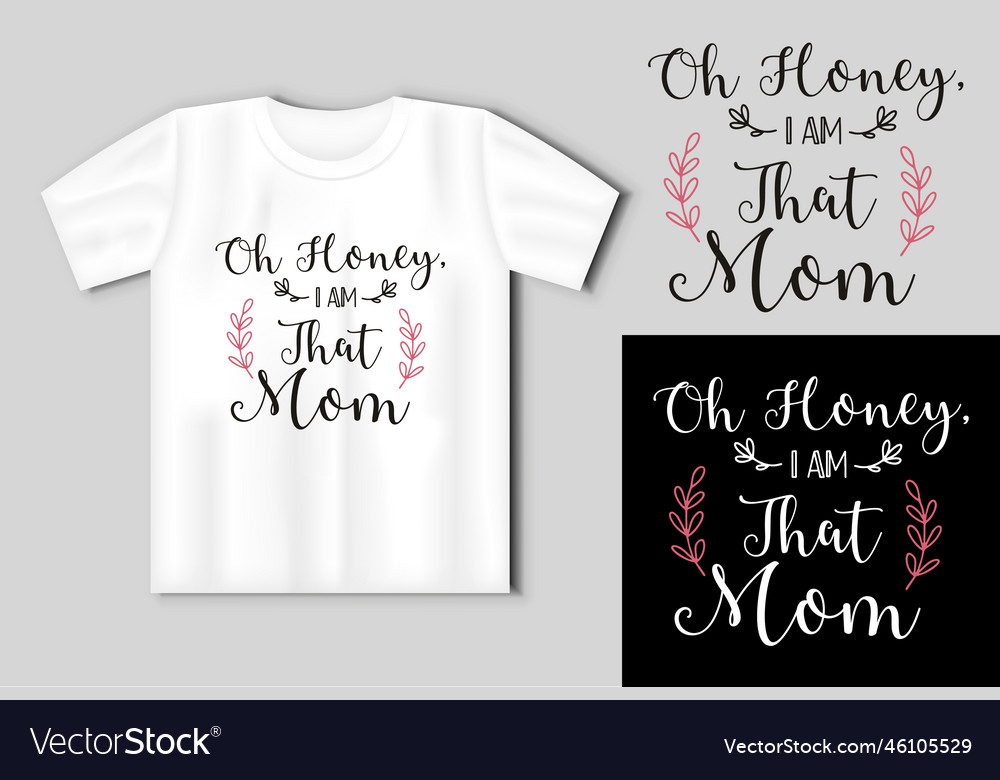 Blumenkomposition mit Schriftzug oh Honig i am vector image Blumenkomposition mit Schriftzug oh Honig i am