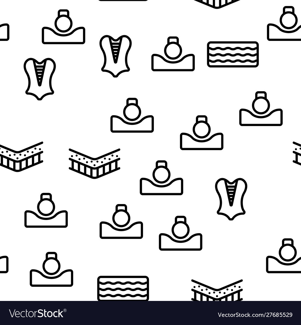 Latex material seamless pattern vector image Latex material seamless pattern