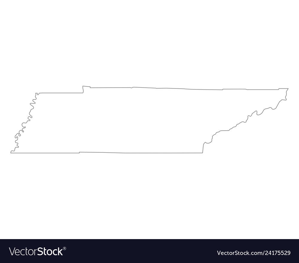 Map of tennessee