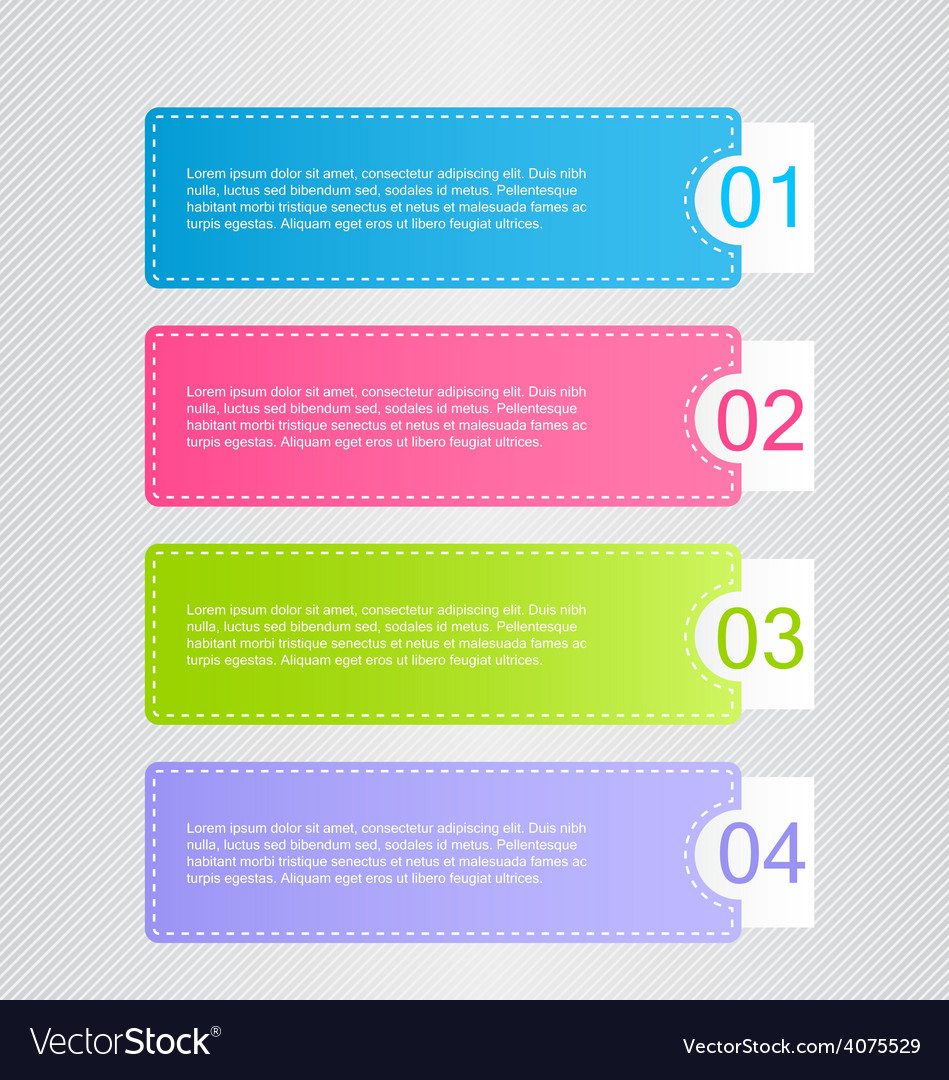 Modern inforgraphic template