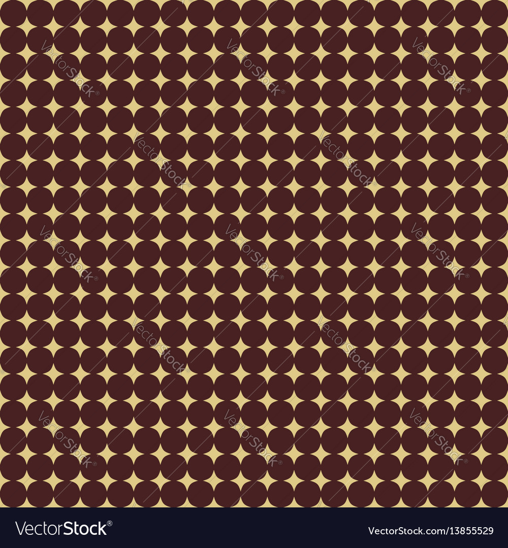 Seamless modern pattern with dots vector image Seamless modern pattern with dots