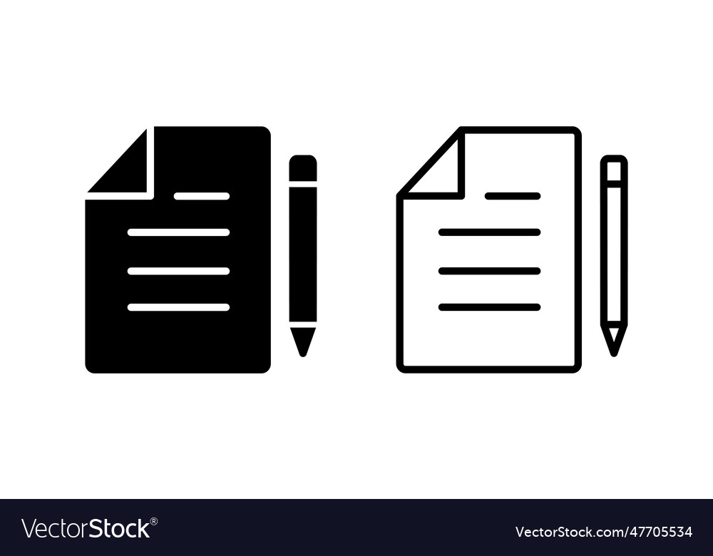 Document icon paper file