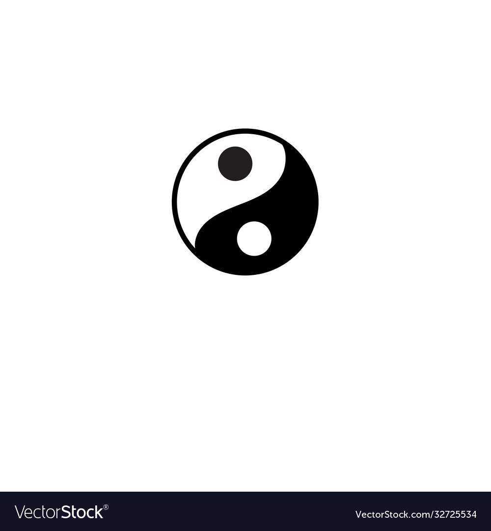 Symbol yin and yang