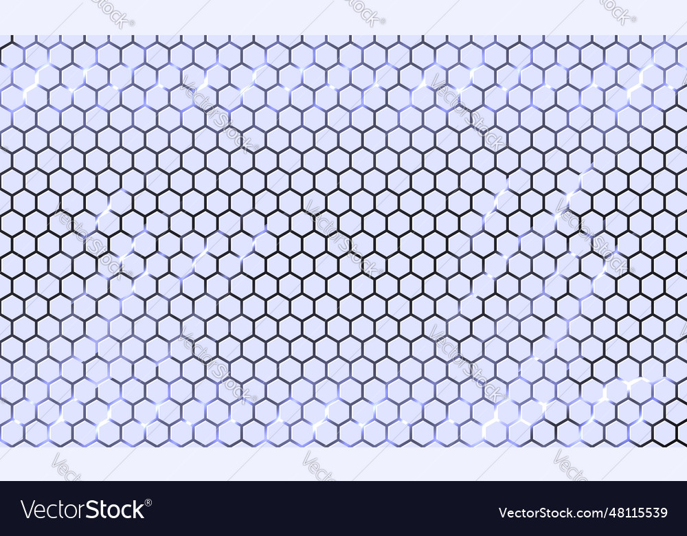 3d hexagonal technology abstract white background vector image 3d hexagonal technology abstract white background