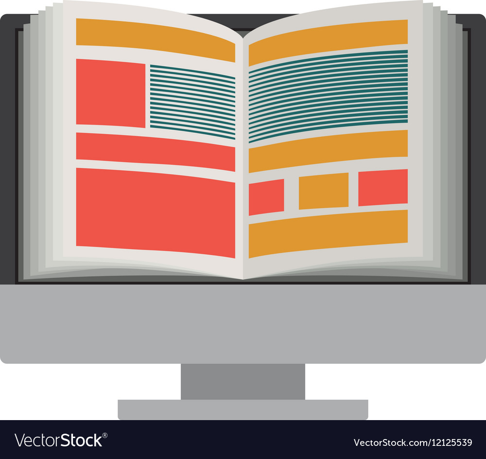 Isolated ebook and computer design