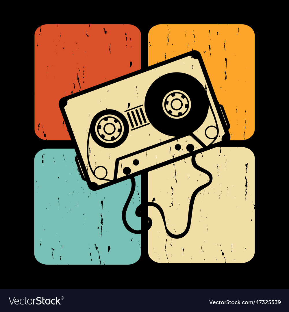 Retro Mixtape T-Shirt - 80er Jahre Hip Hop