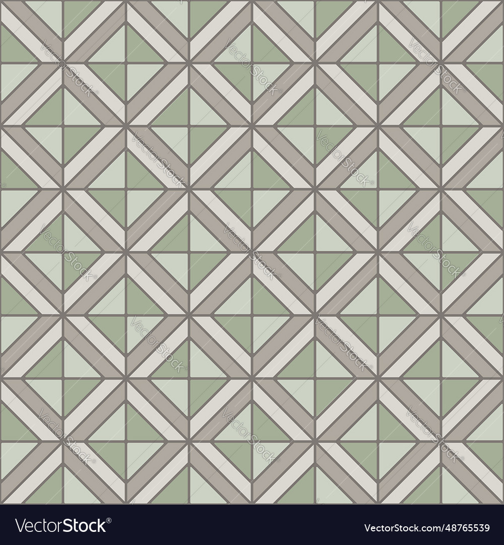 Seamless cross and square background pattern vector image Seamless cross and square background pattern