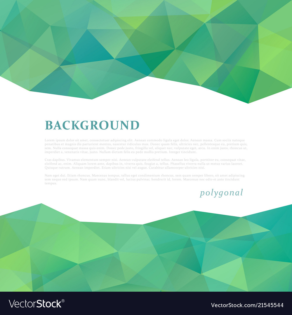 Abstract triangular banner vector image Abstract triangular banner