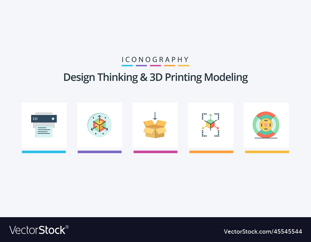 Design thinking and d printing modeling flat 5