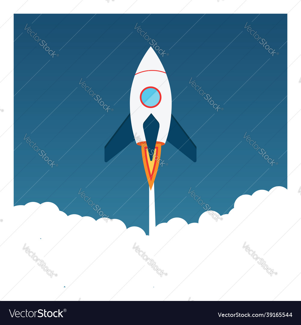 Rocket Royalty Free Vector Image - VectorStock