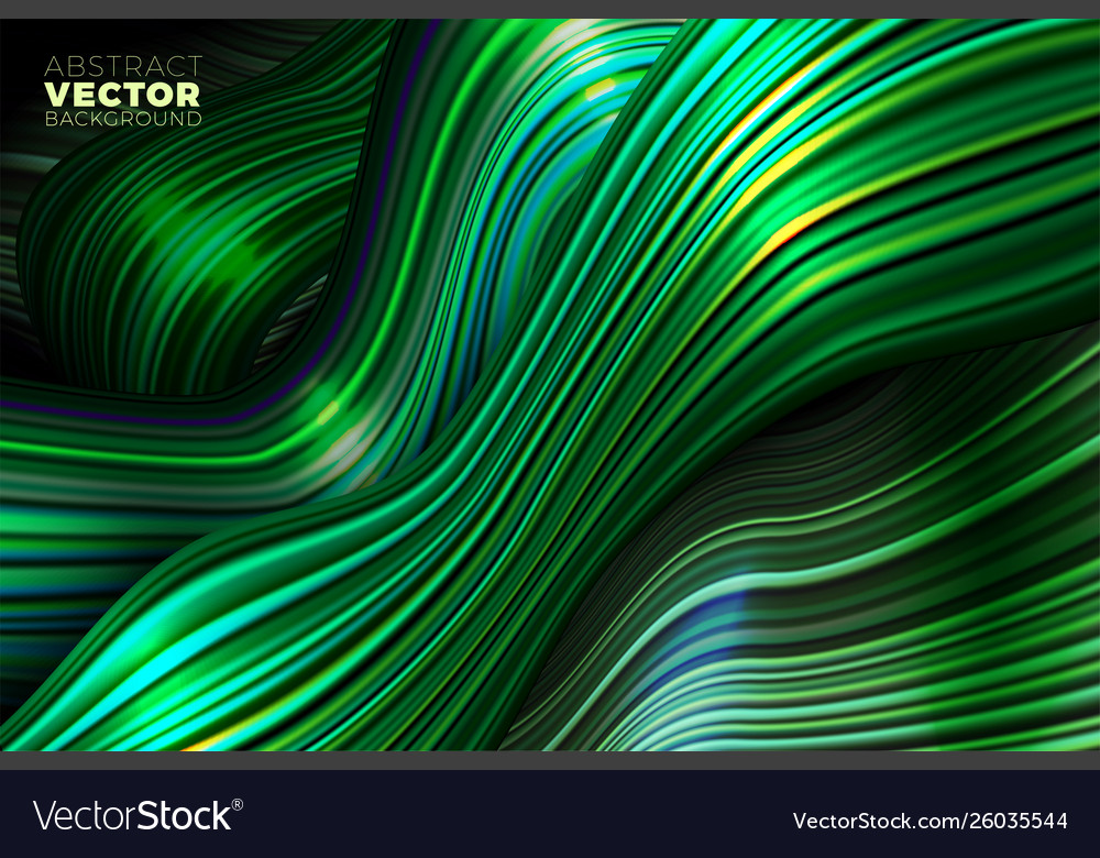 Wavy abstract background lines in motion