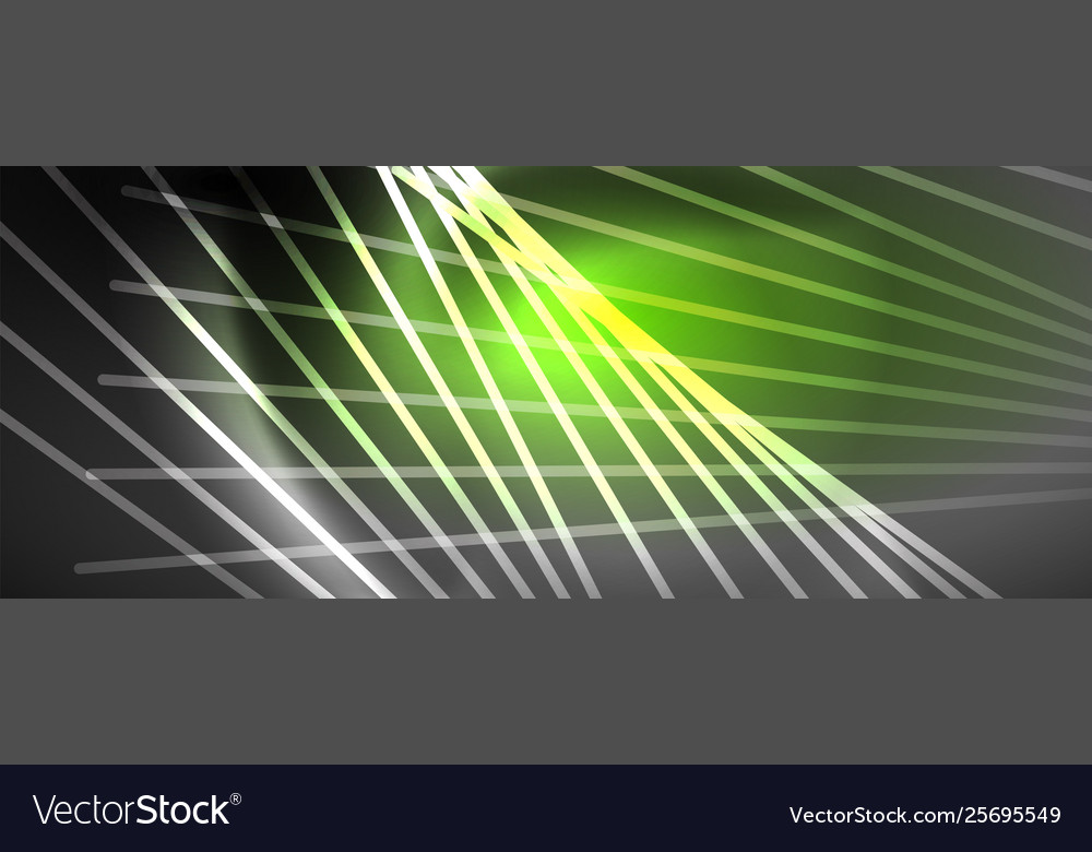 Color light with lines outer space background vector image Color light with lines outer space background