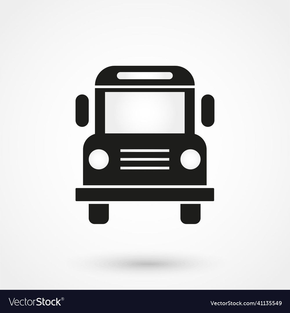 School bus icon