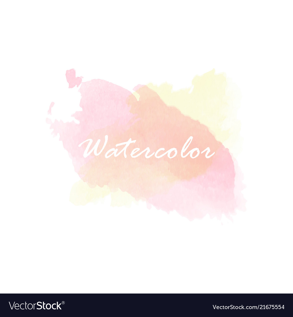 Abstract watercolor background