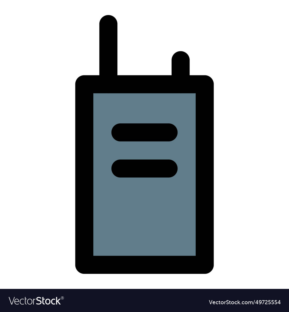 Handheld device for two-way radio communication