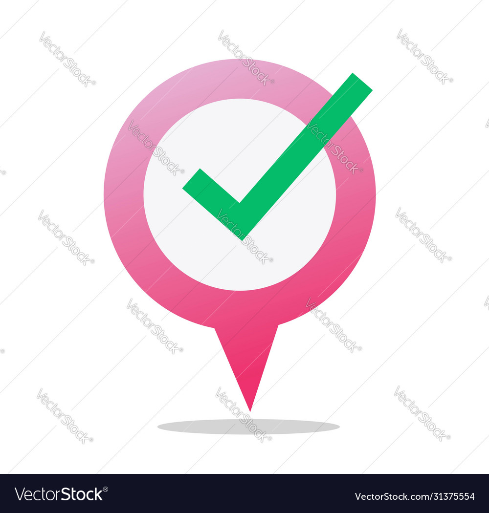 Pin Pgs Pointer Positionsmarker für Kartenposition vector image Pin Pgs Pointer Positionsmarker für Kartenposition