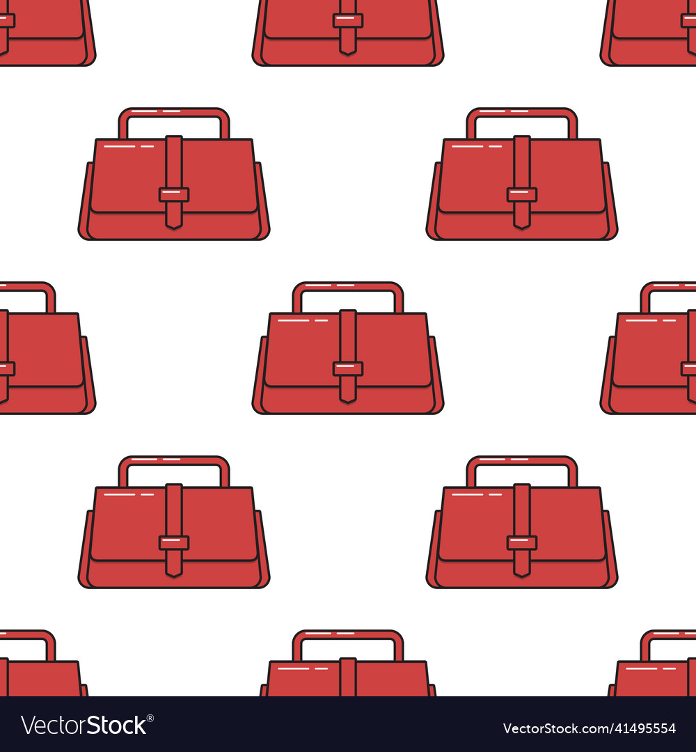 Seamless pattern with the image of a fashionable