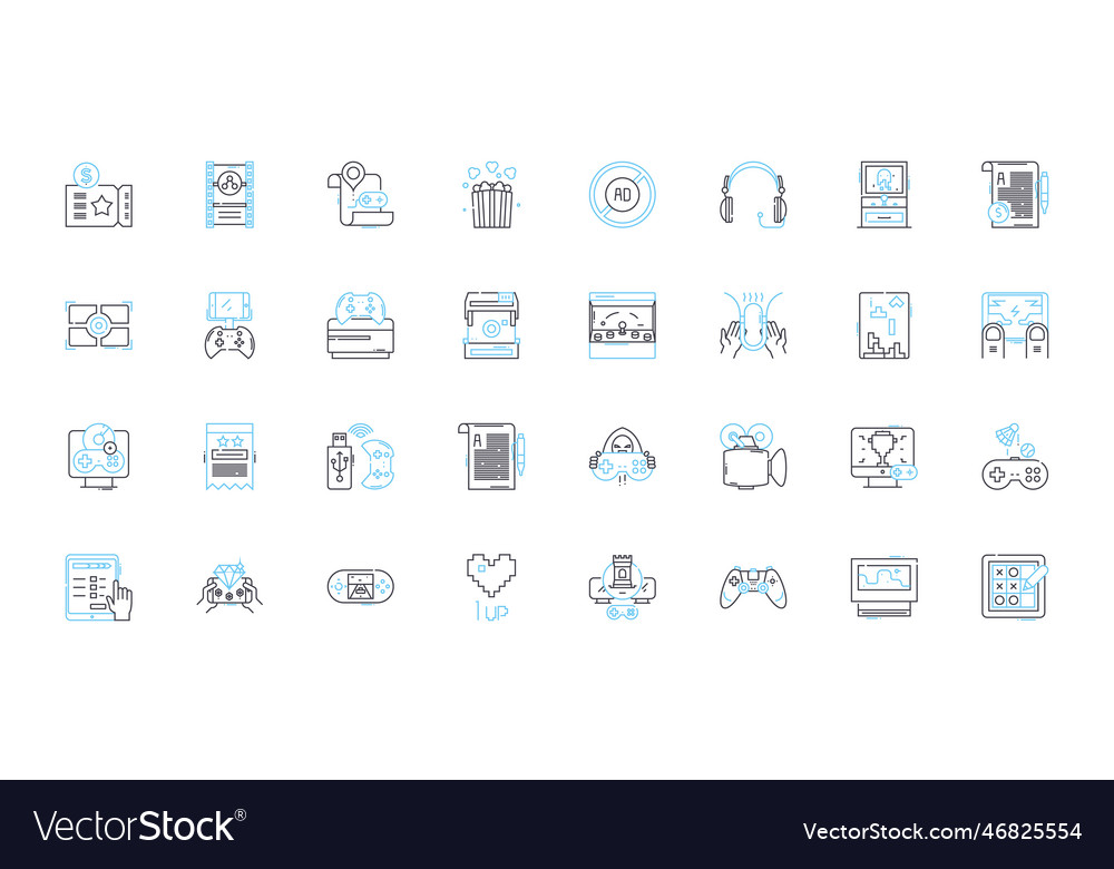 Web Development Linear Icons