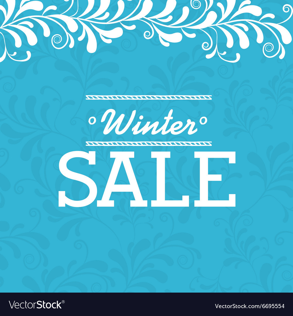 Winter sale design