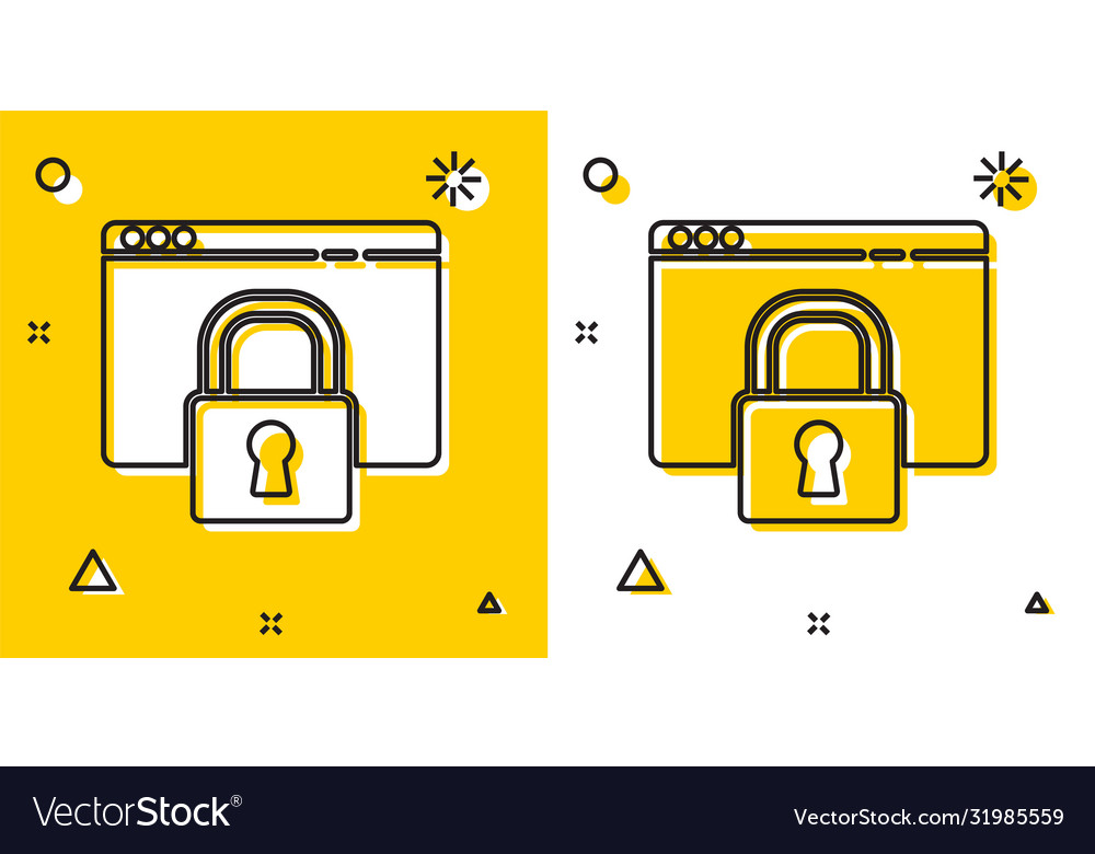 Black secure your site with https ssl icon vector image Black secure your site with https ssl icon