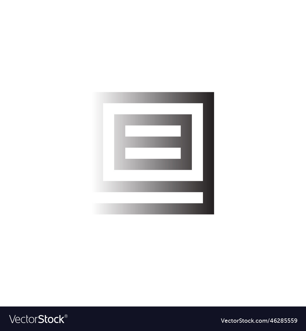 Number 8 in 9 square gradient geometric simple