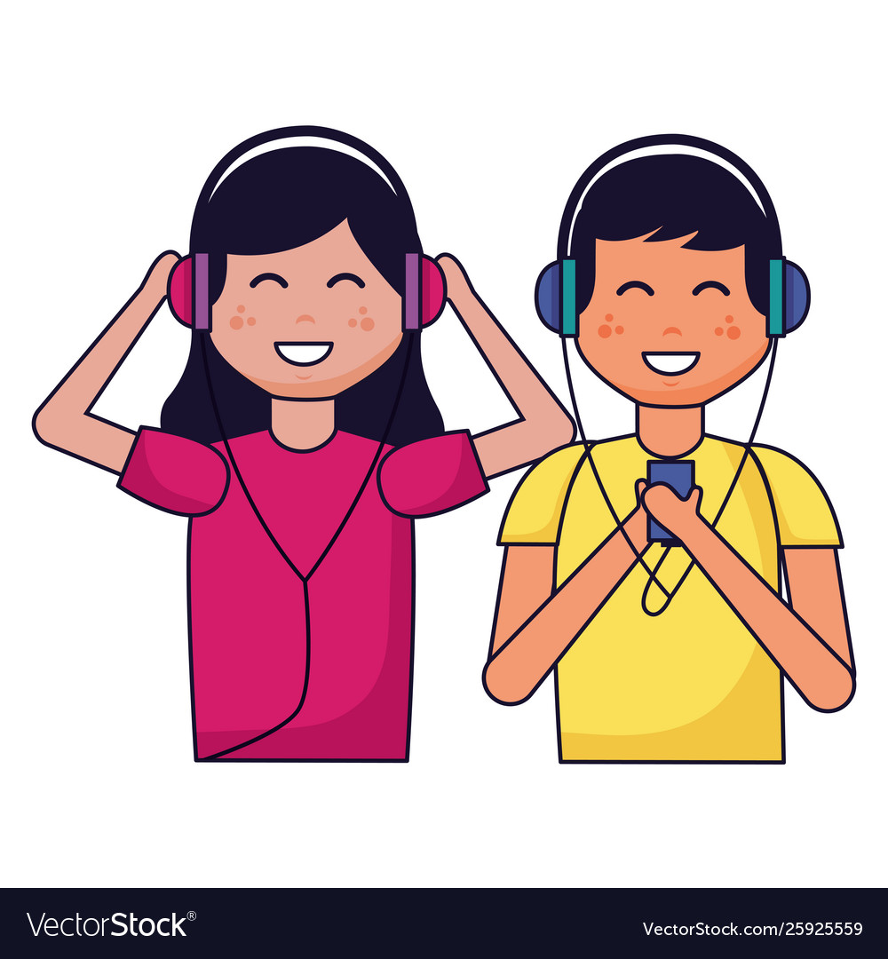 People listening music