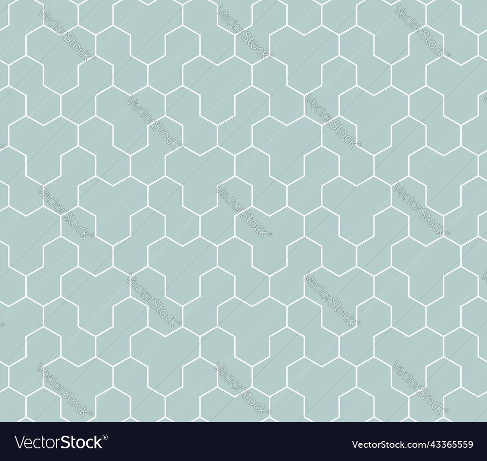Seamless abstract pattern with hexagonal vector image Seamless abstract pattern with hexagonal