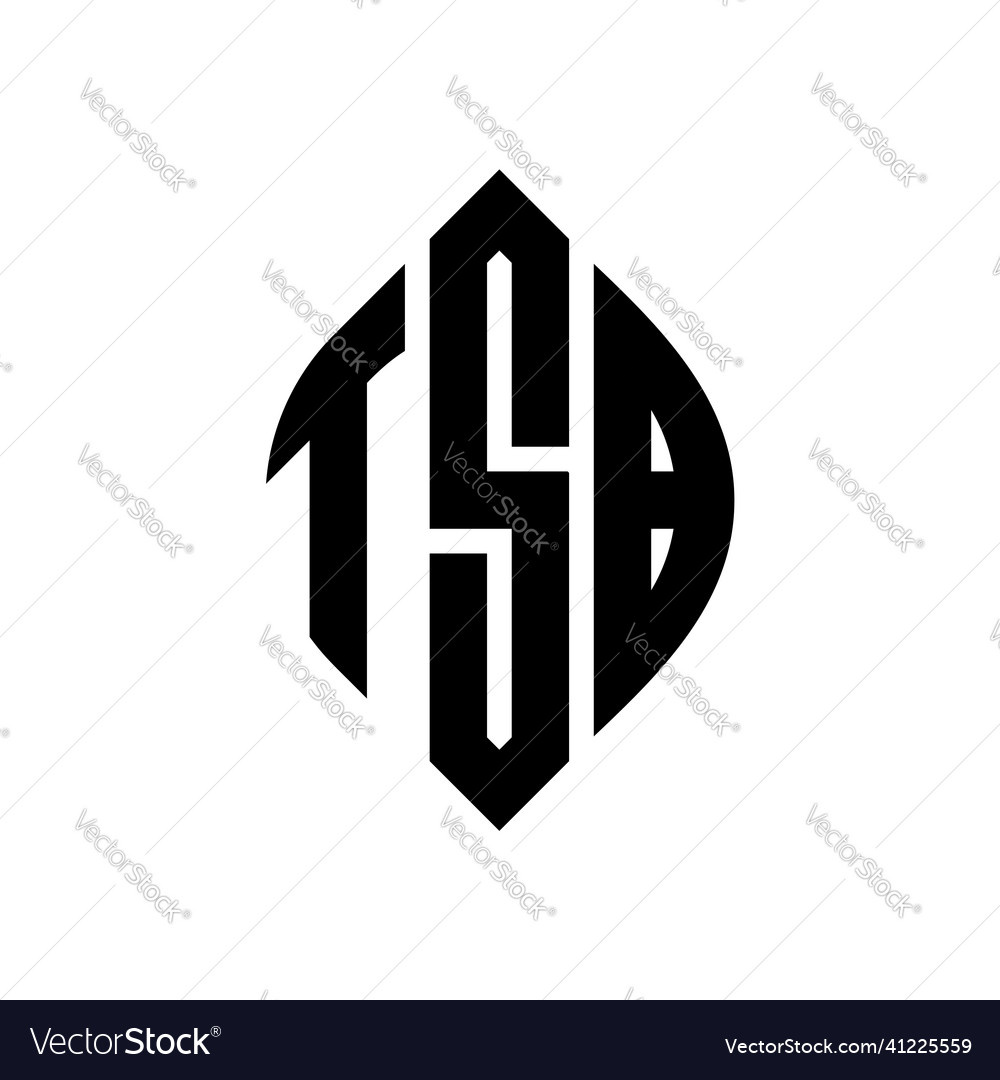 Tsb Kreis Buchstaben Logo Design