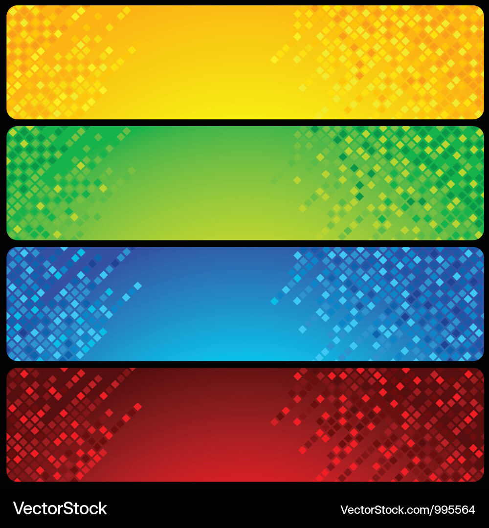 Banners Royalty Free Vector Image - VectorStock