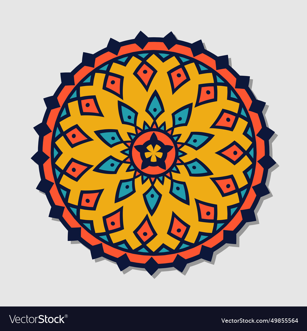 Flower mandala