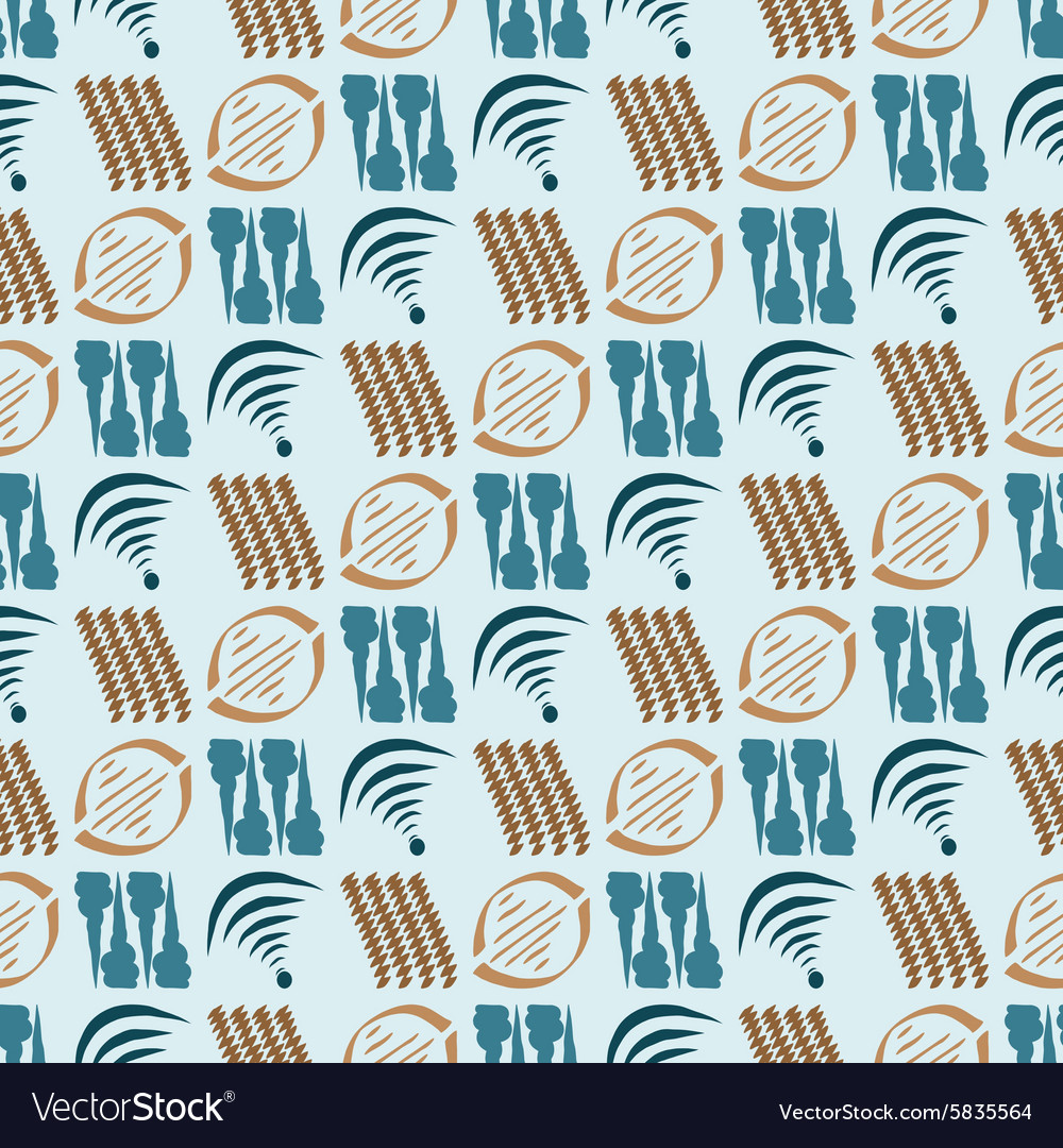 Pattern of abstract elements