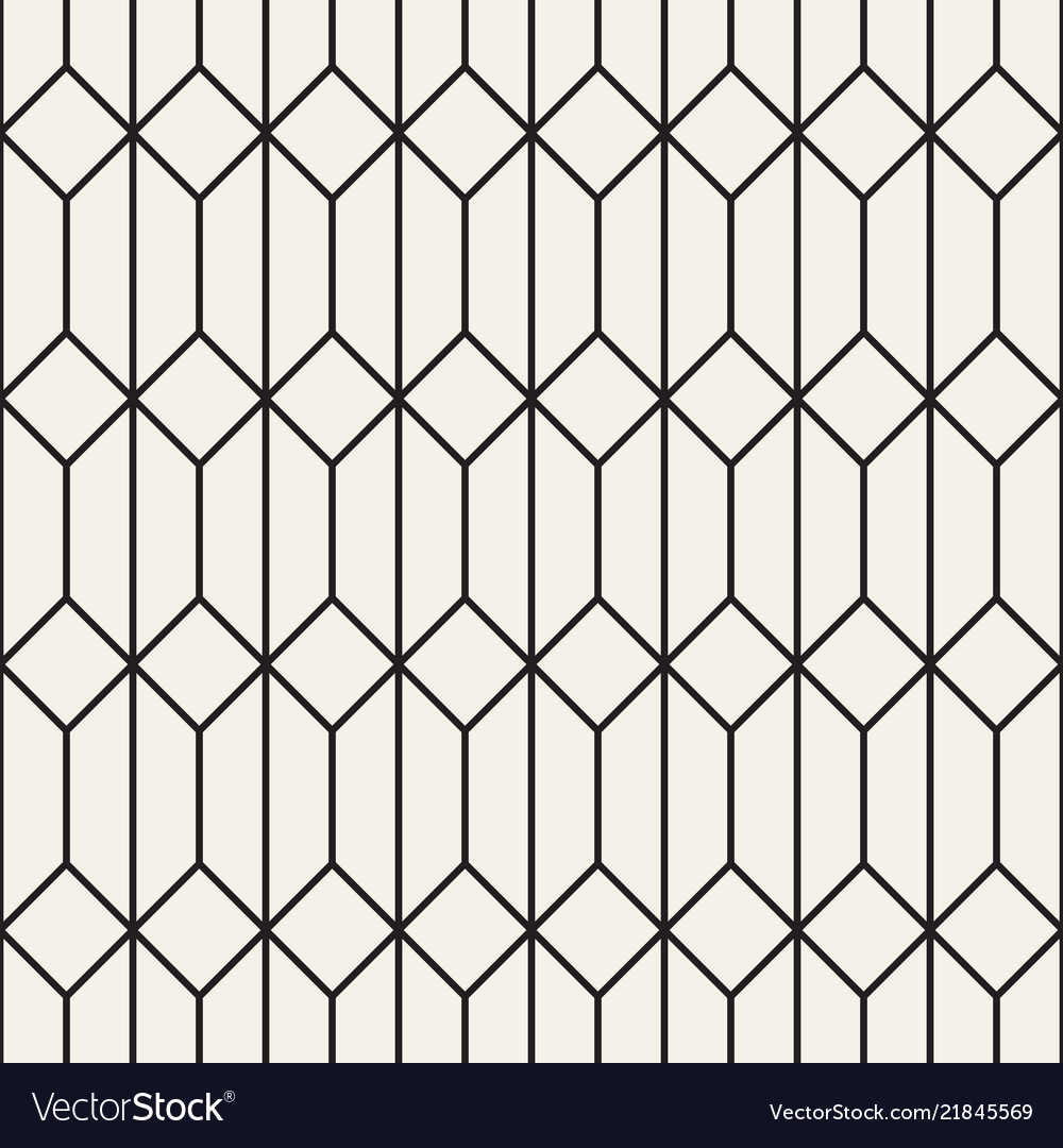 Geometric Line Tiling Pattern