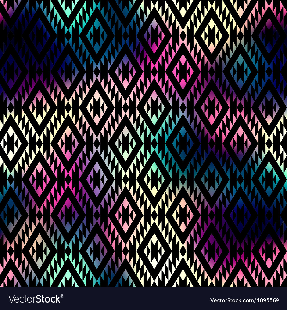 Geometric pattern of triangles