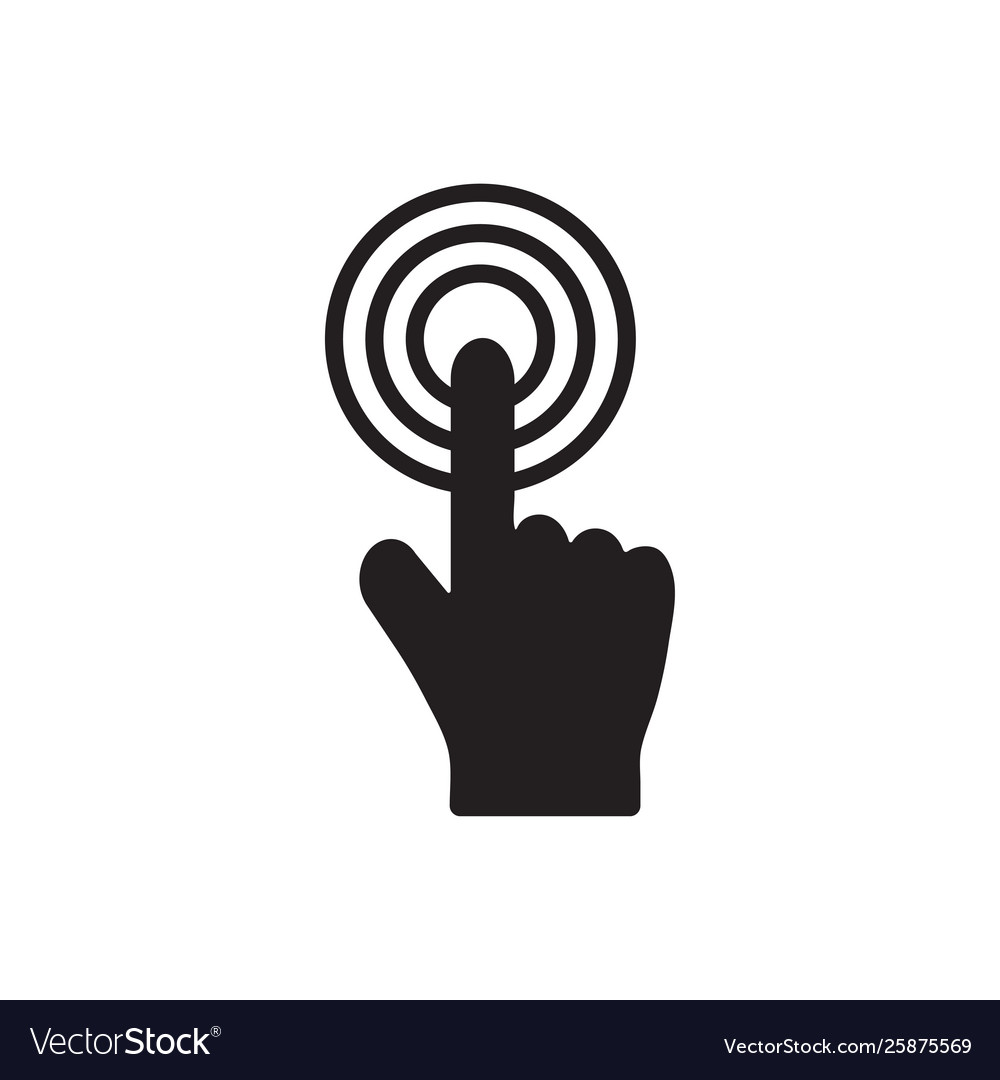 Modern Click Icon Template