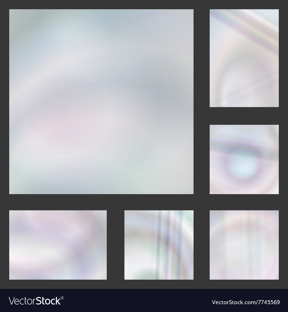 White gradient abstract background design set