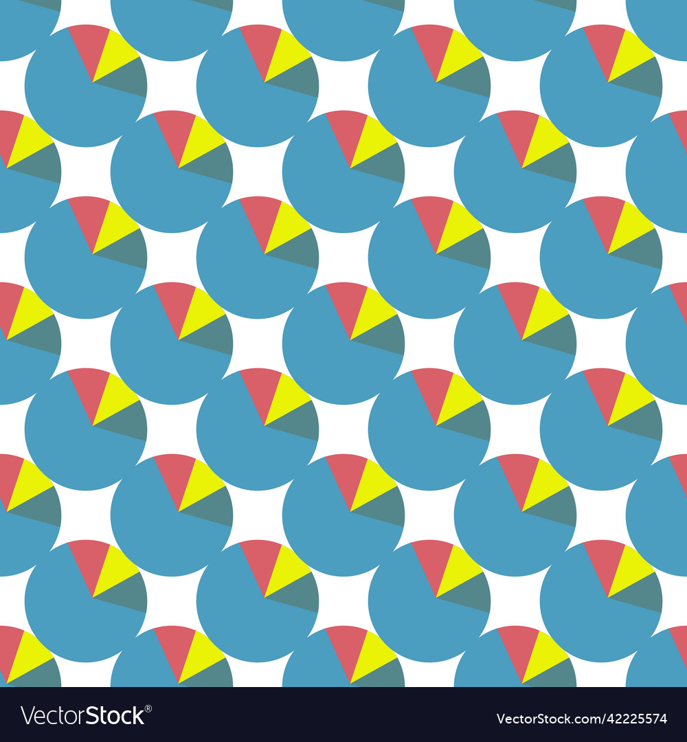 Pattern from chart on white background