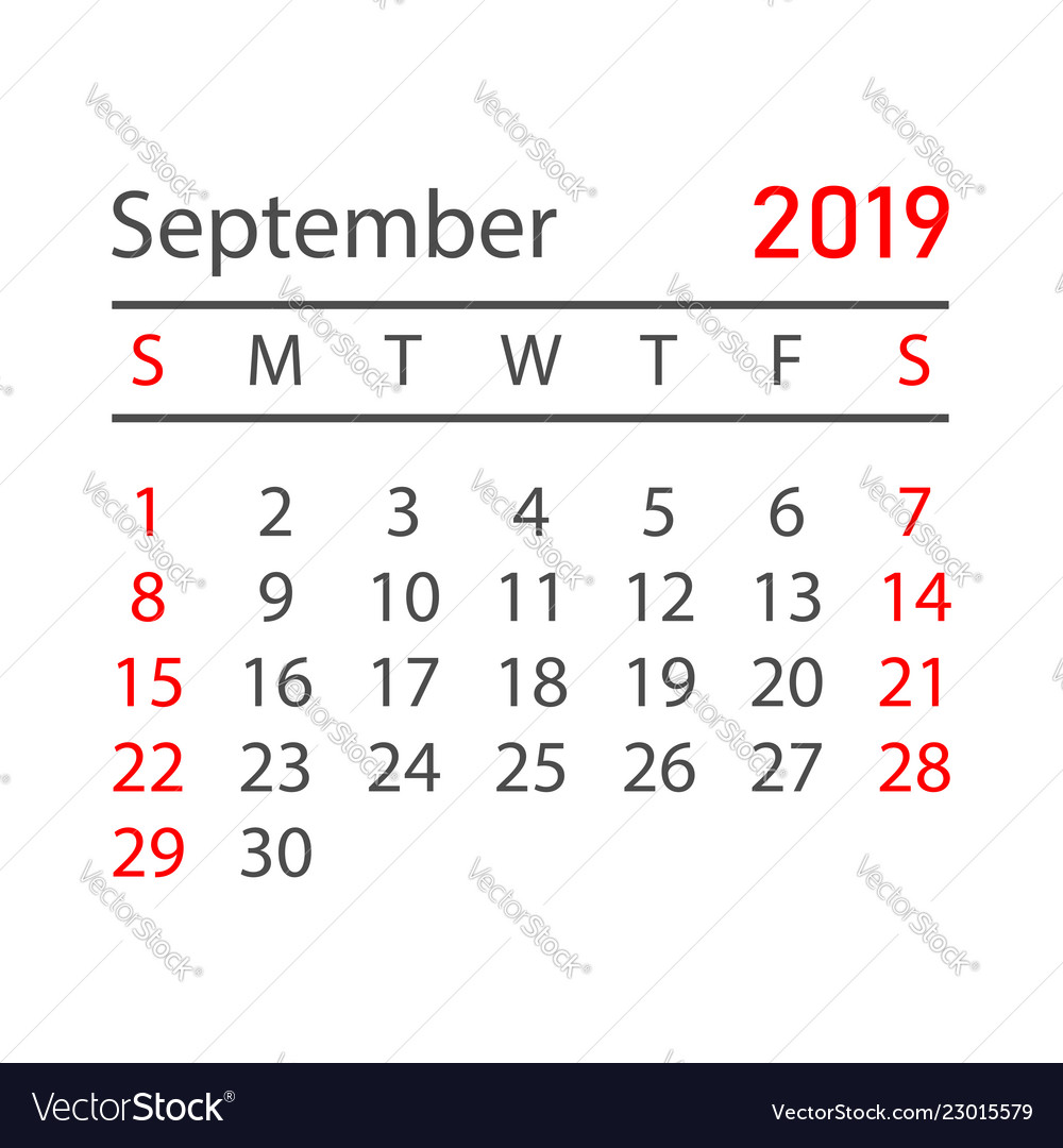 September, 2019