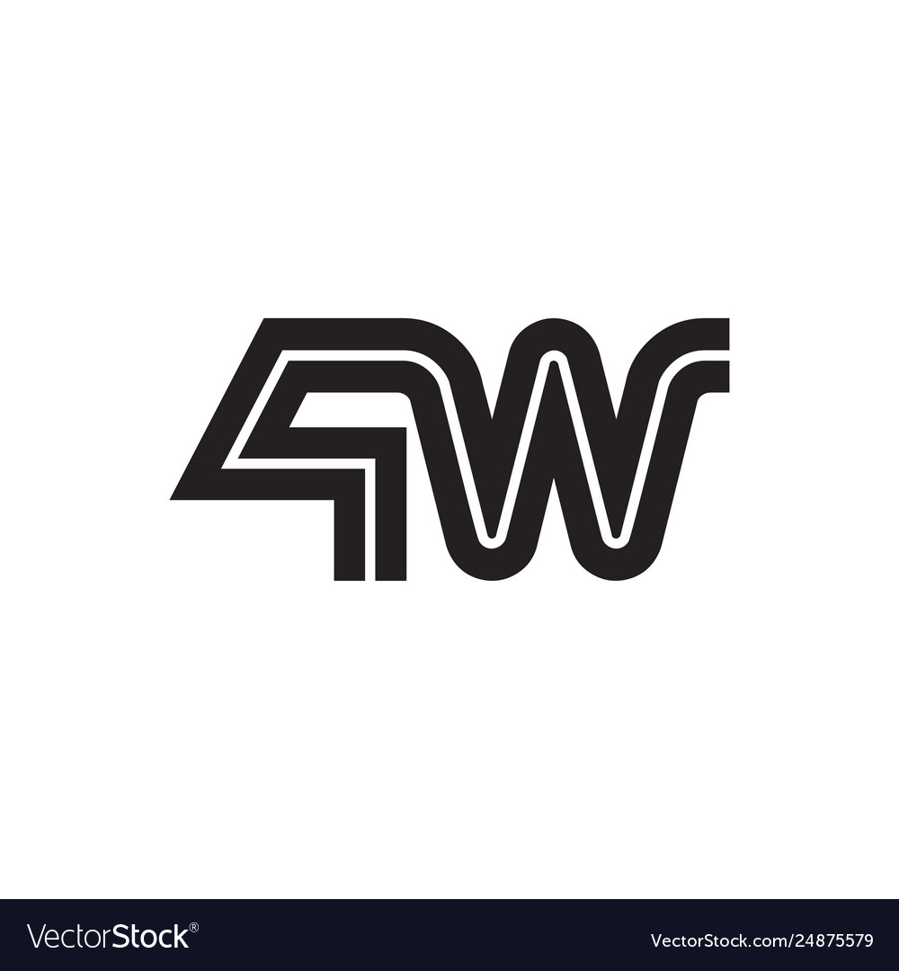 Initial letter linked design logo template