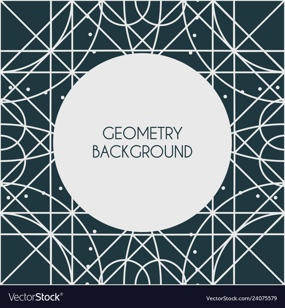 Magic geometry background