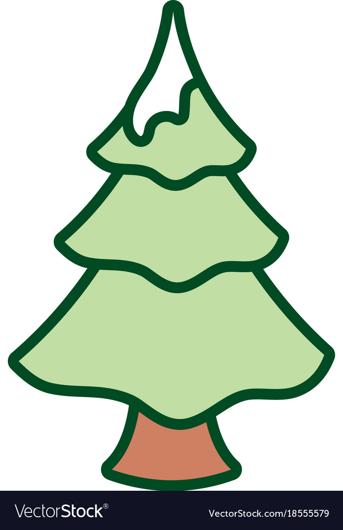 Pine Tree Icon Royalty Free Vector Image - Vectorstock